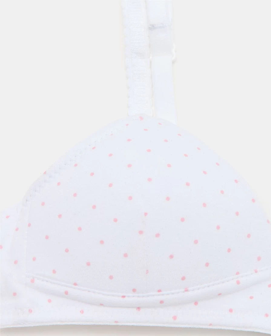 Blukids Youth Lightly Padded Comfort Bra for Girls - Soft Support Everyday Wear