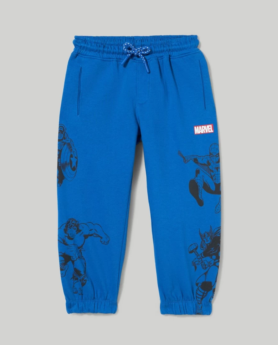 Blukids Marvel Cotton Joggers for Children - Boys' Comfortable Sweatshirt Pants