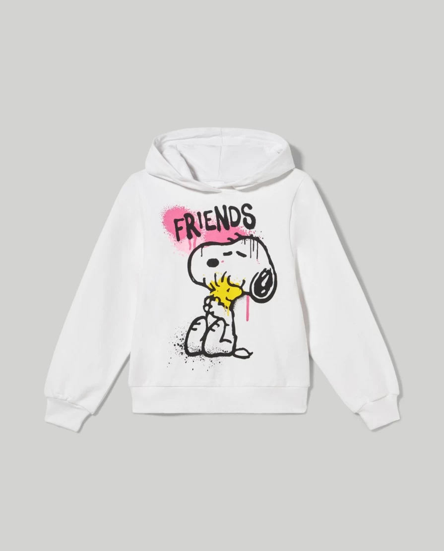 Blukids Youth Cotton Hooded Sweatshirt for Girls - Soft & Comfortable Pullover