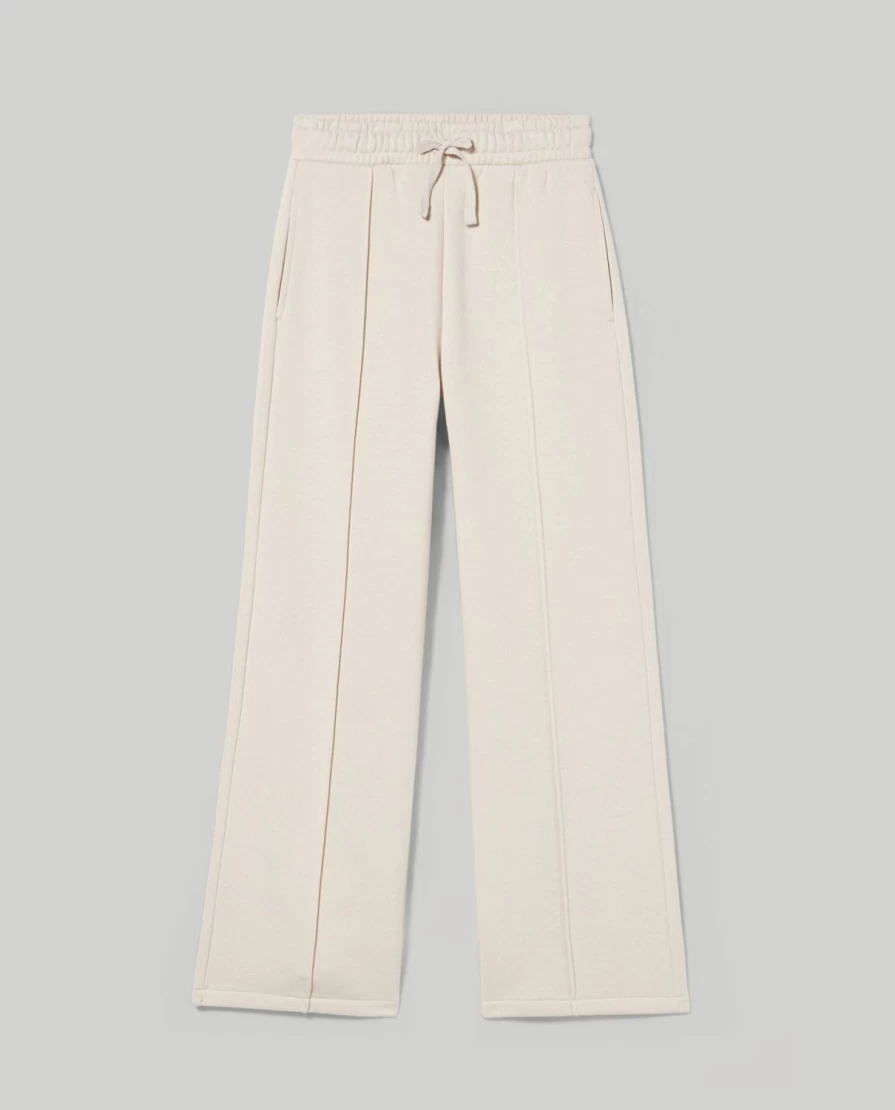 Blukids Youth Wide Leg Brushed Cotton Trousers for Girls - Soft Comfortable Casual Pants