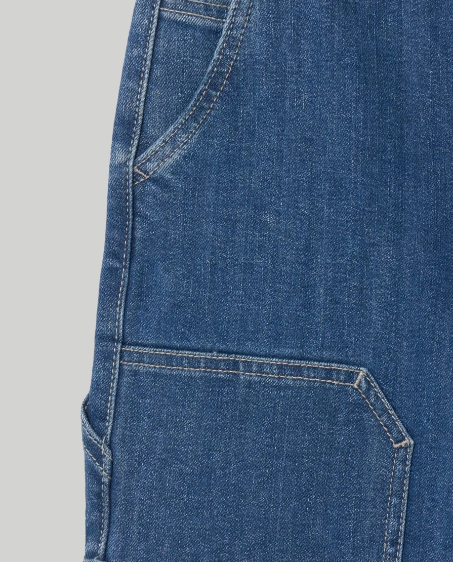 Blukids Youth Stretch Denim Jeans with Elastic Waist for Comfortable Fit