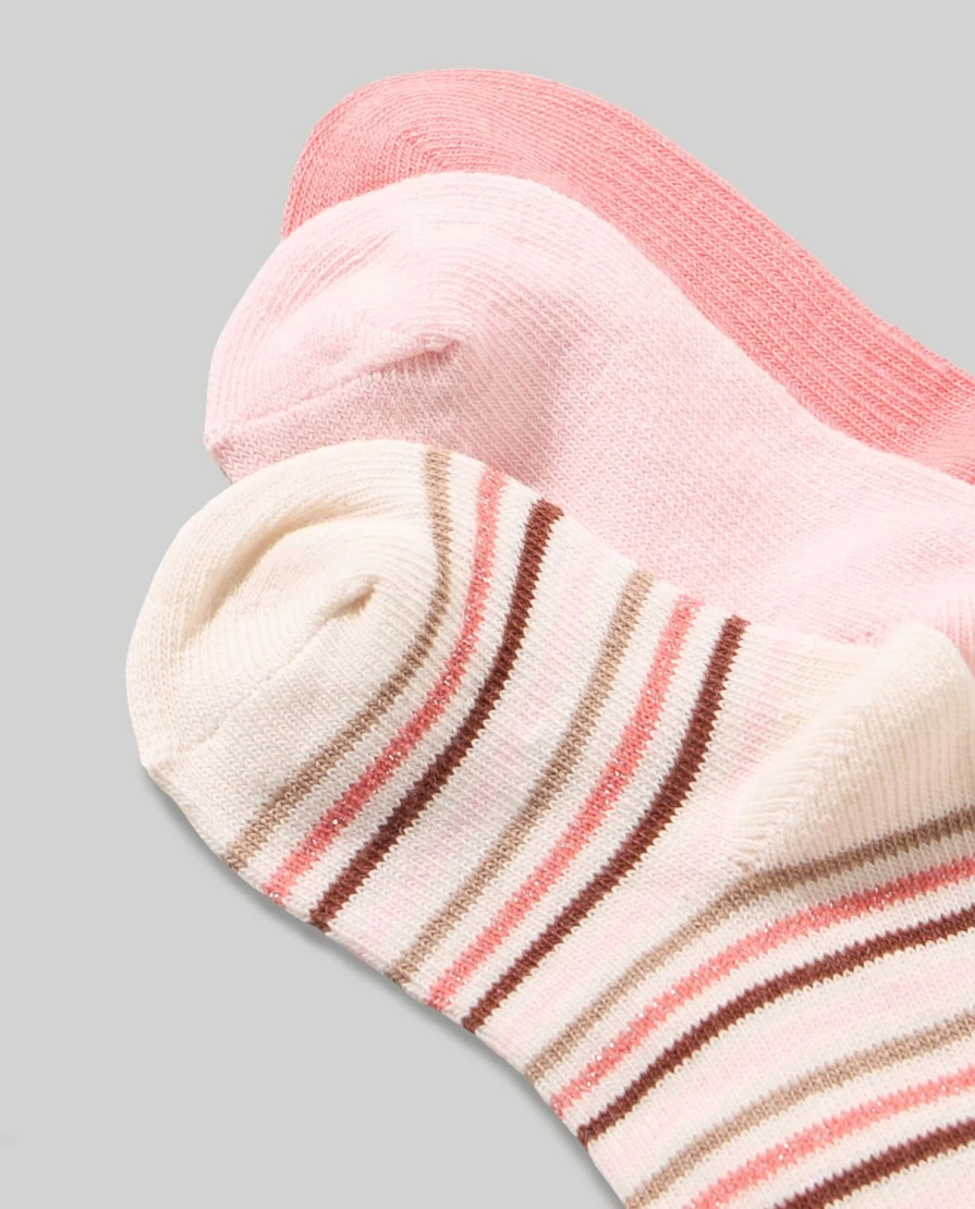 Blukids Newborn Baby Girl Long Socks 3-Pack