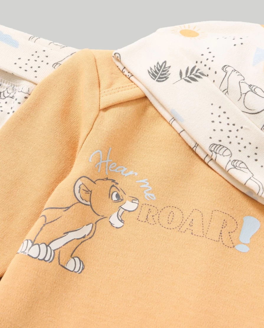 Blukids 100% Pure Cotton 3-Piece Baby Gift Set for Newborns - Soft & Comfortable