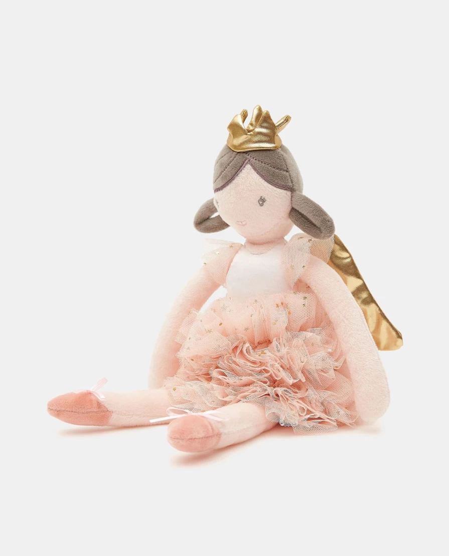 Blukids Soft Plush Ballerina Dance Game Toy for Kids - Interactive Ballet Play Set for Children