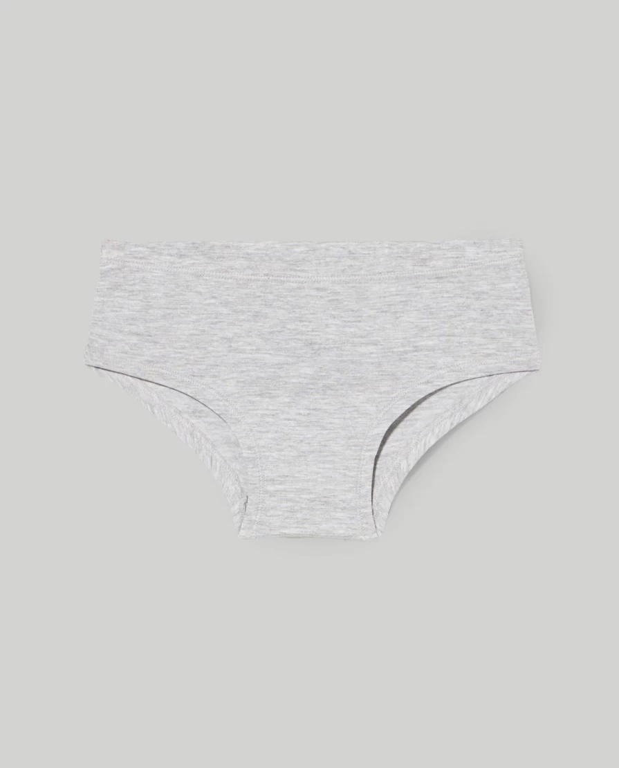 Blukids Girls Cotton Comfort Waist Briefs for Children - Soft Kids Underwear