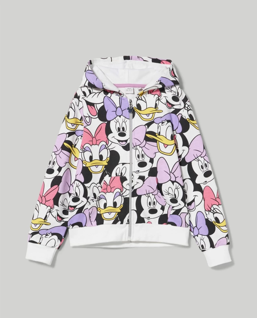 Blukids Girls' Full Zip Hooded Sweatshirt | Children's Casual Jacket