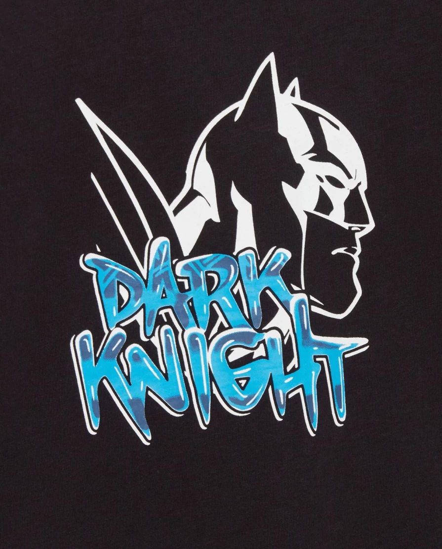 Blukids Boys Batman Long Sleeve Cotton T-Shirt for Children - Superhero Comfort Wear