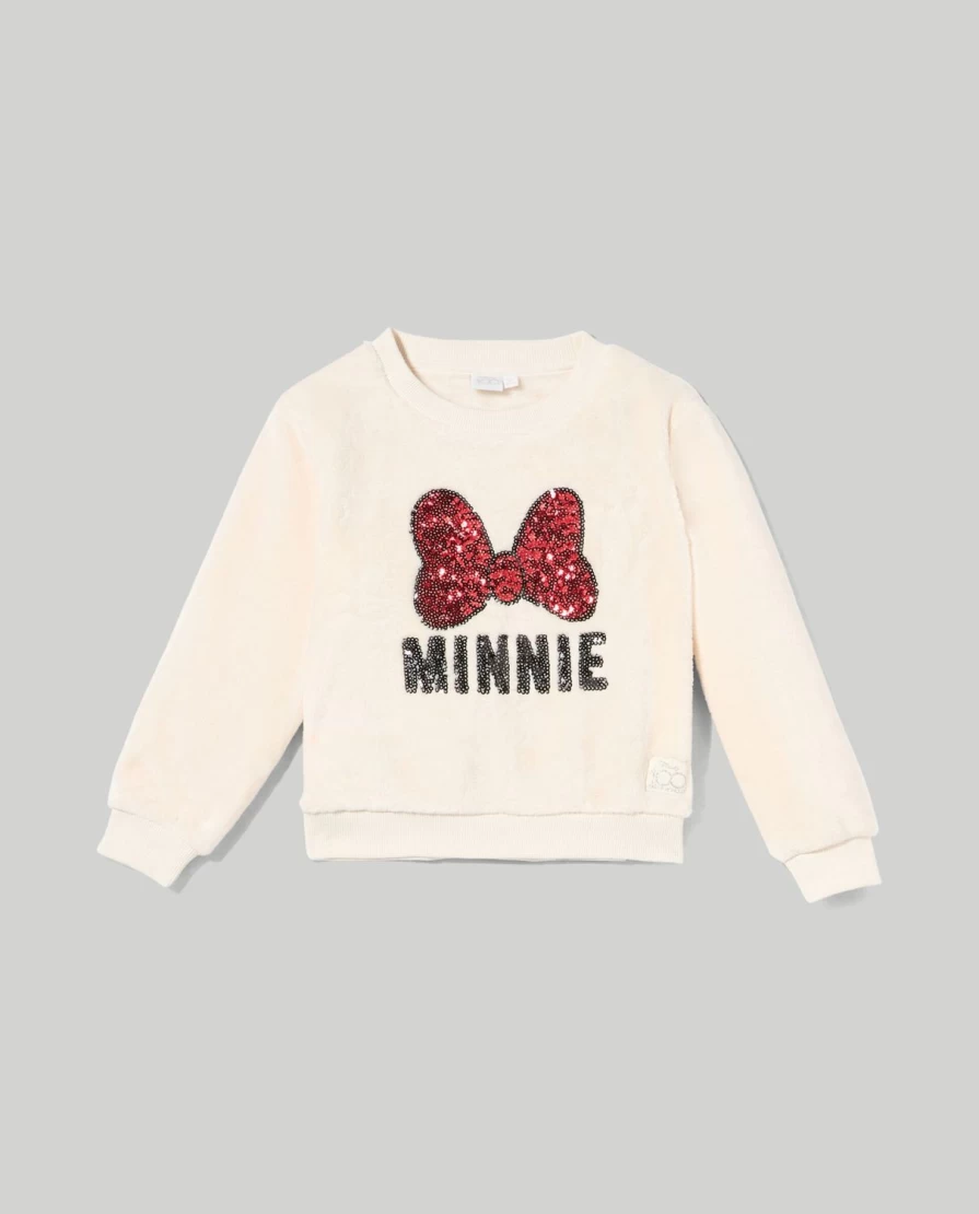 Blukids Girls' Fleece Crewneck Sweater for Children - Soft & Warm Winter Pullover