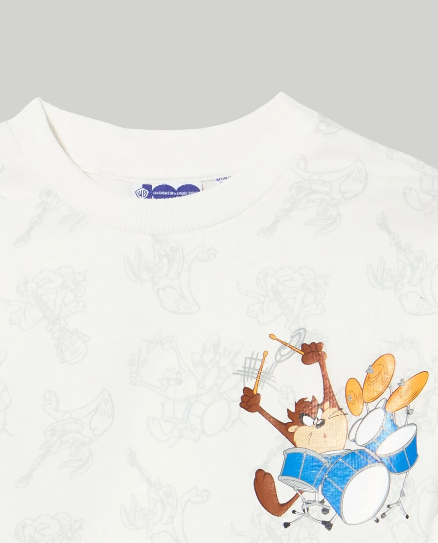 Blukids Looney Tunes 100% Cotton Baby T-Shirt for Newborns - Soft & Comfortable
