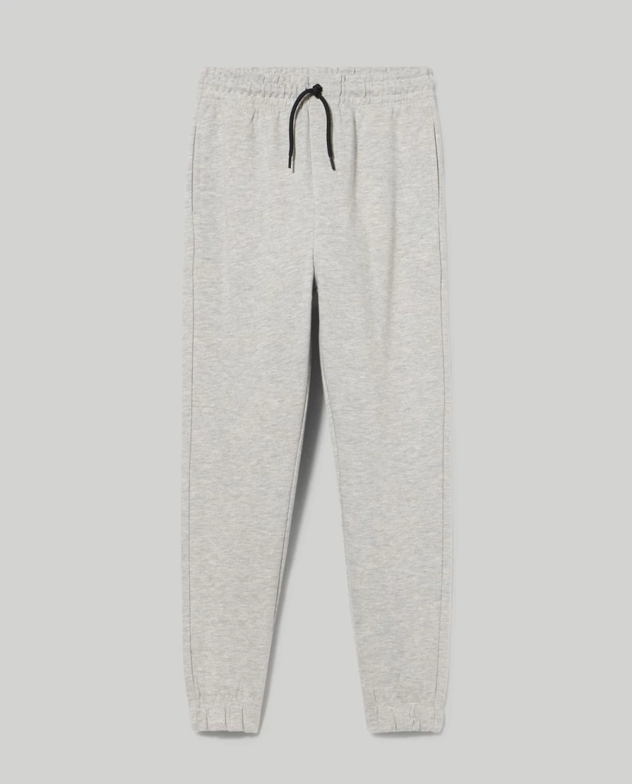 Blukids Youth Boys' Melange Cotton Joggers - Comfortable Casual Pants for Kids