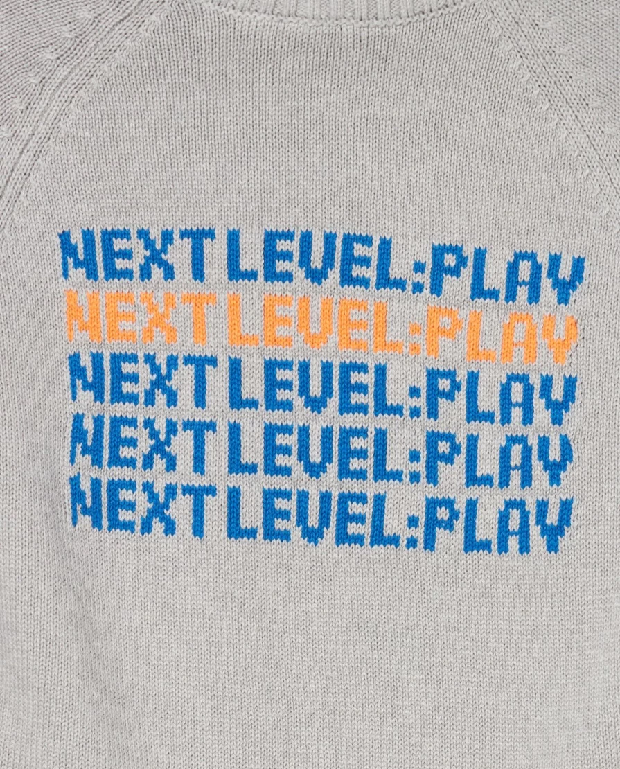 Blukids Boys' Tricot Hooded Sweater - Comfortable Kids Pullover for Children
