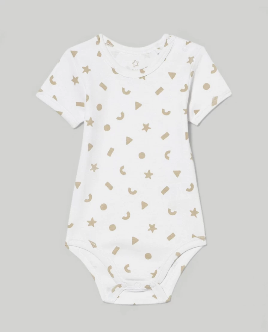 Blukids Baby Bodysuit 100% Cotton Printed Onesie for Newborns and Infants