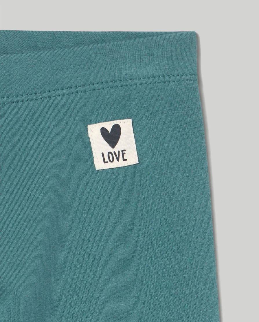 "Blukids Girls' Stretch Cotton Leggings with Fun Patches - Comfortable Kids' Pants"