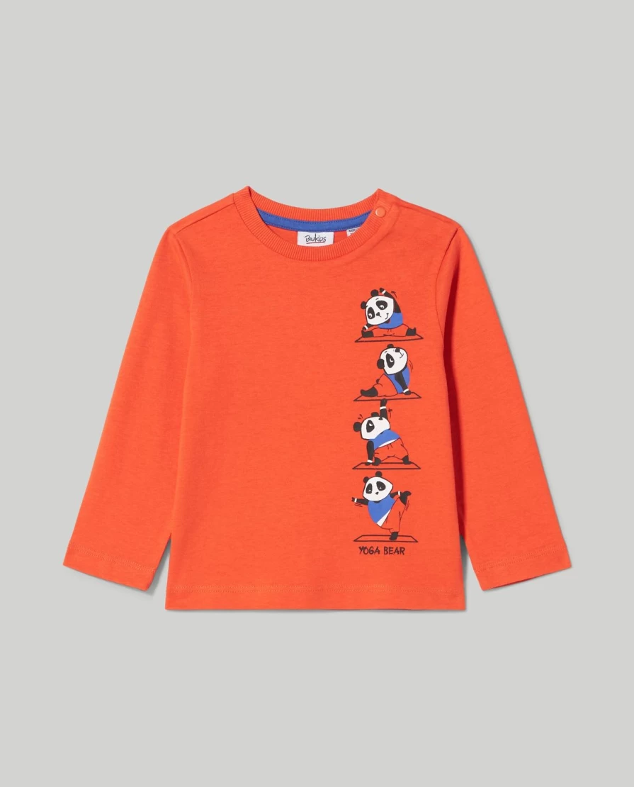 Blukids Newborn Baby Cotton Long Sleeve T-Shirt - Soft Comfortable Onesie for Infants