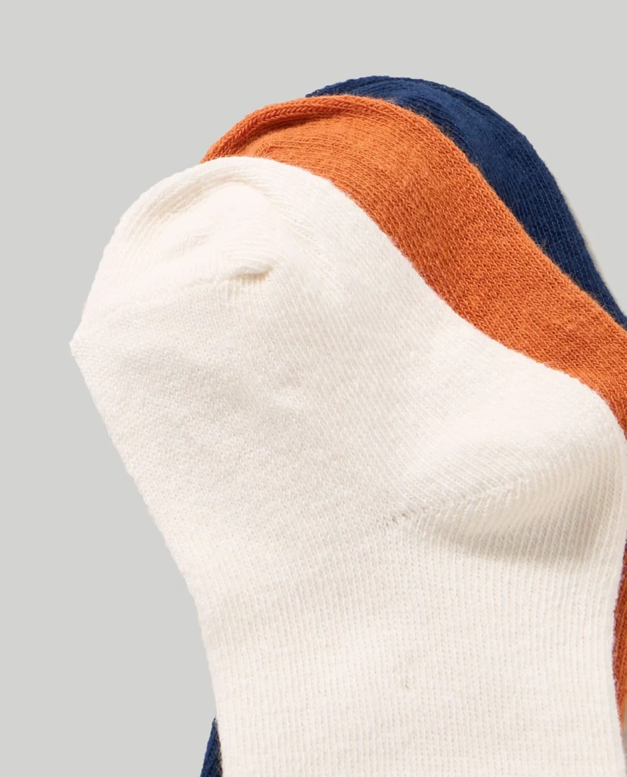 Blukids 3-Pack Soft Cotton Blend Newborn Baby Socks