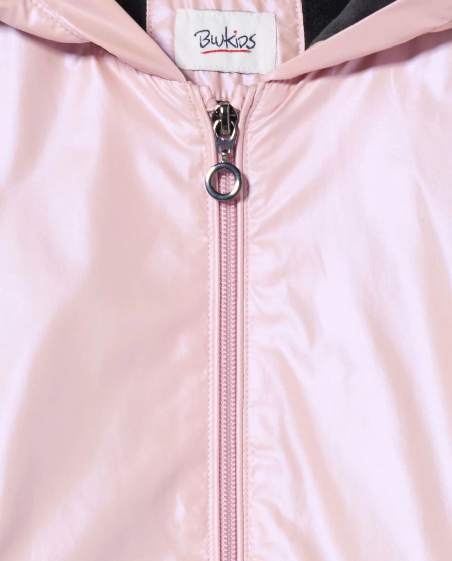Blukids Youth Pearl Effect Hooded Jacket for Girls