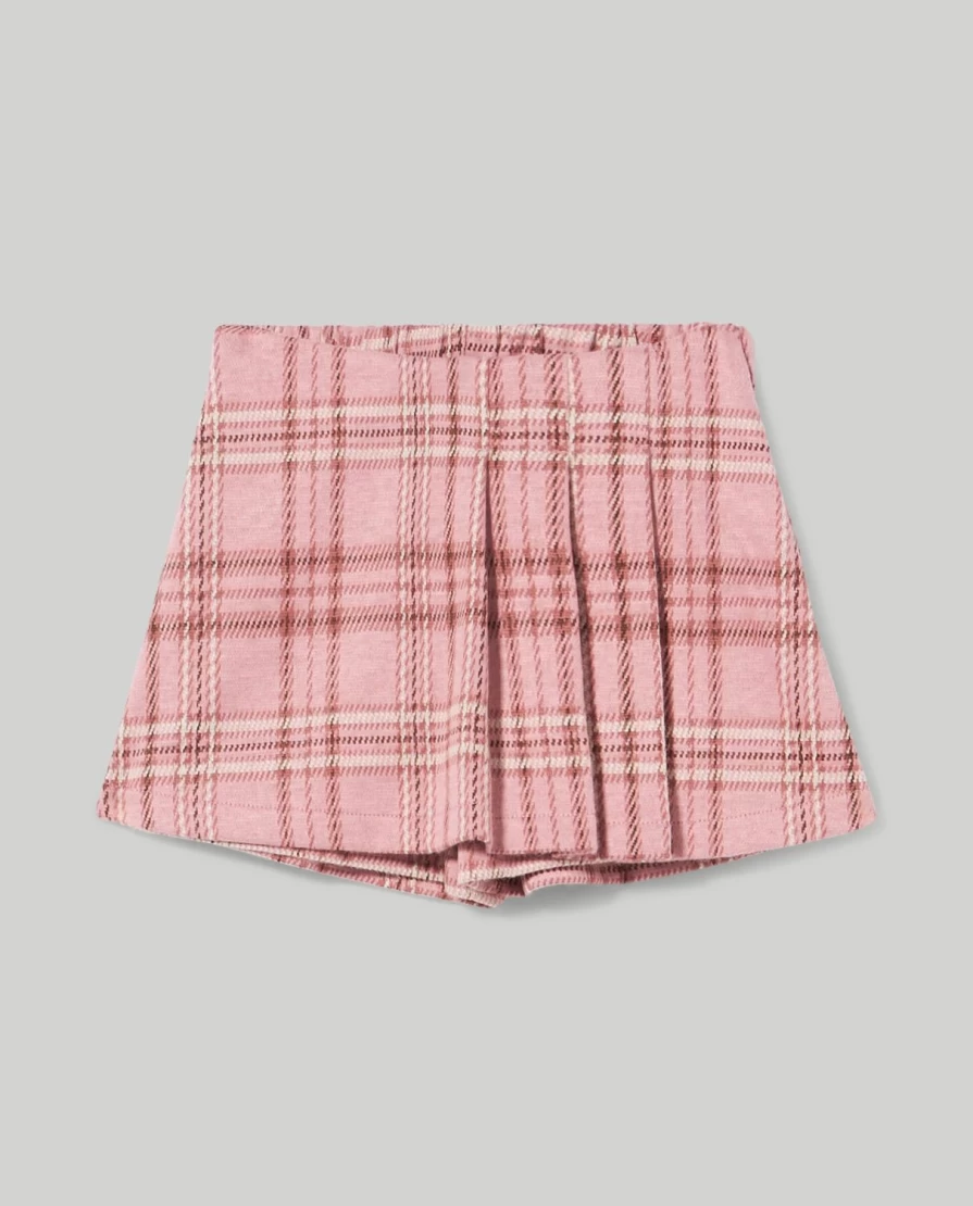 Blukids Newborn Baby Girl's Checked Pattern Skirt - Cute Plaid Design for Infants