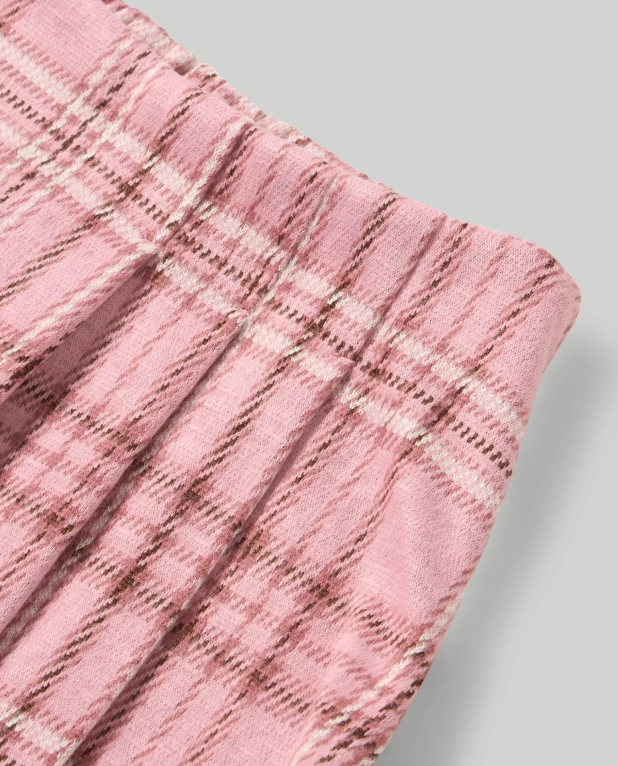 Blukids Newborn Baby Girl's Checked Pattern Skirt - Cute Plaid Design for Infants