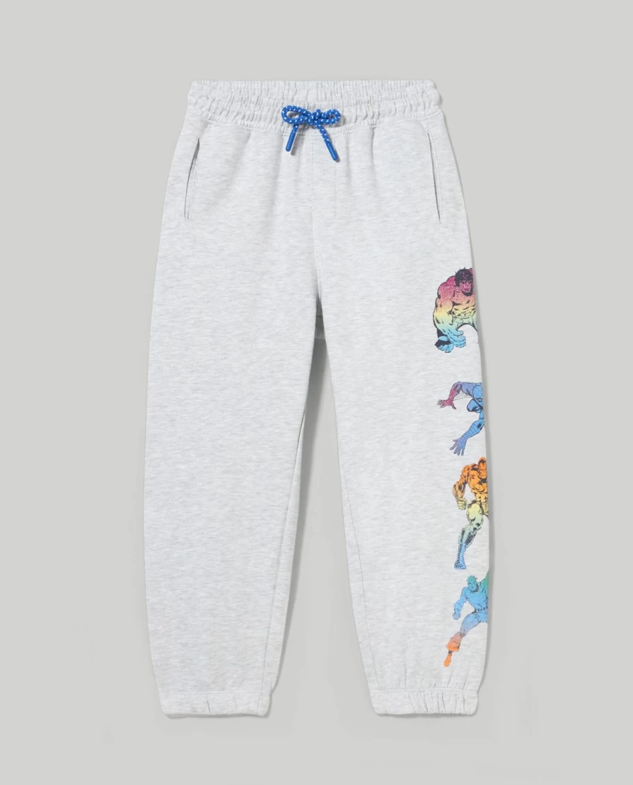 Blukids Marvel Cotton Joggers for Children - Boys' Comfortable Sweatshirt Pants