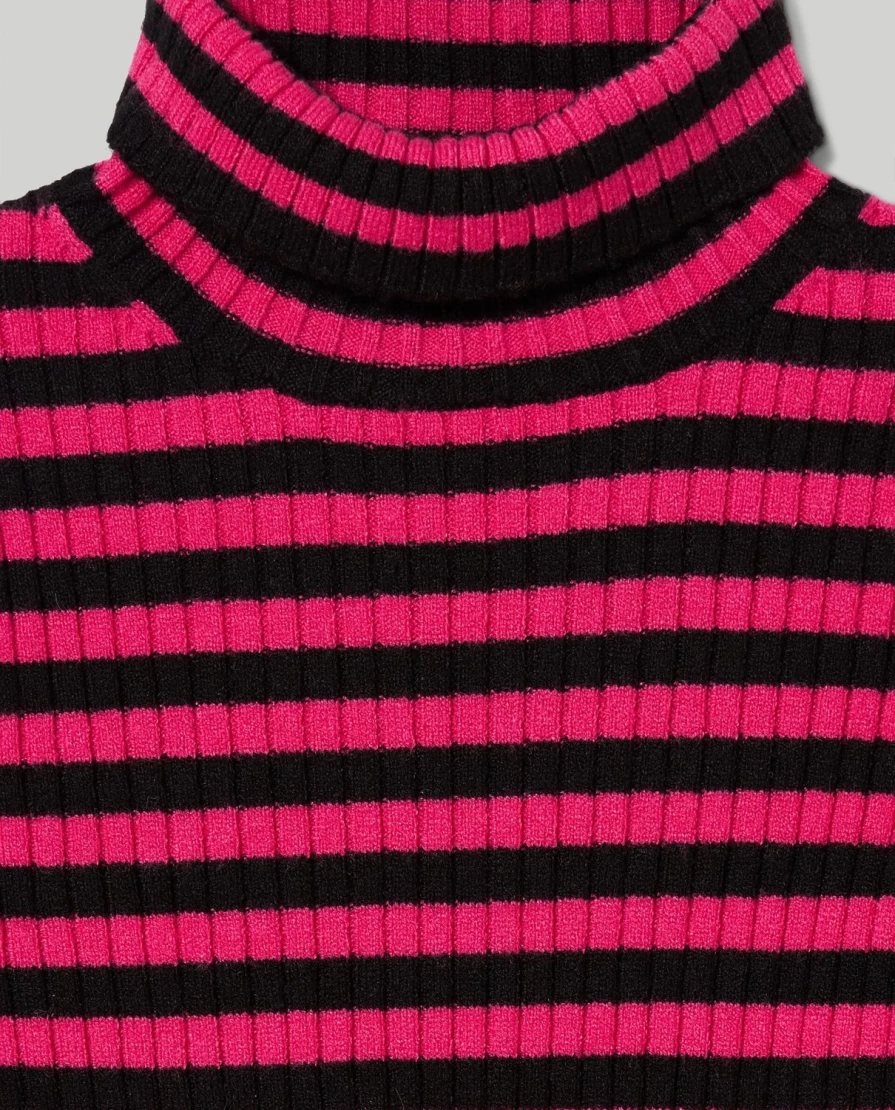 Blukids Striped Wolf Print Baby Girl Outfit - Cute Children's Clothing