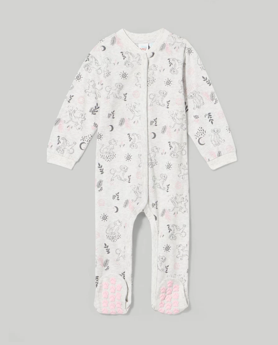 "Blukids Pure Cotton Long Playsuit for Newborns – Soft & Comfortable Baby Romper"