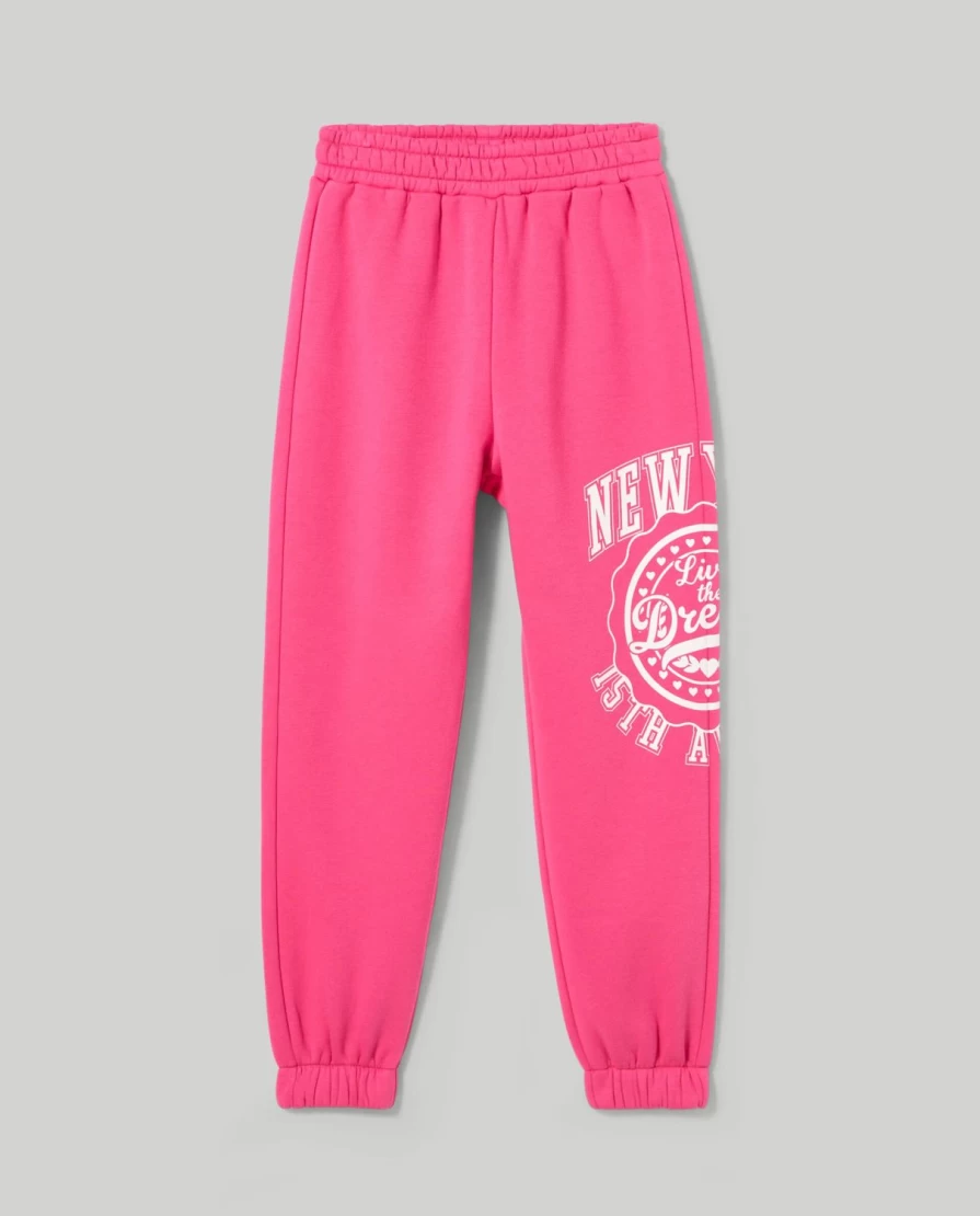 "Blukids Youth Girls' Brushed Cotton Jogger Sweatpants Comfortable Casual Pants"