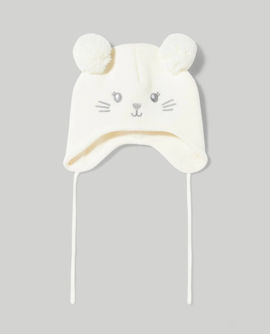 Blukids Newborn Baby Hat with Adorable Embroidery and Appliques for Infants