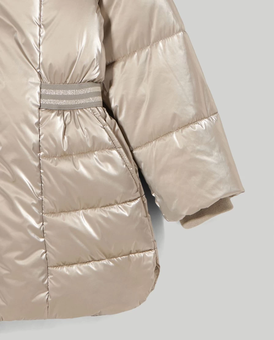 Blukids Recycled Wadding Padded Jacket for Girls - Eco-Friendly Children's Winter Coat