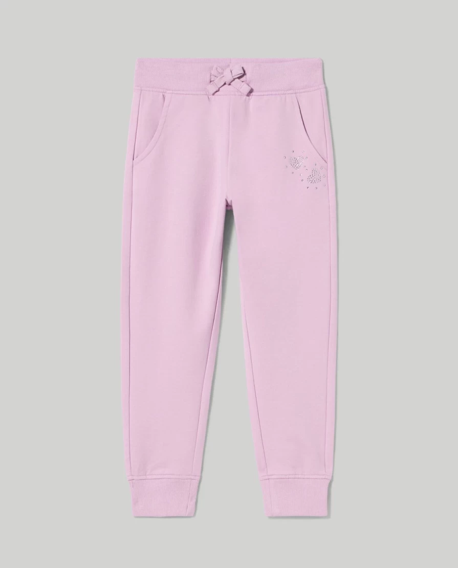 Blukids Girls' Stretch Fleece Pants for Children - Soft & Comfortable Winter Wear