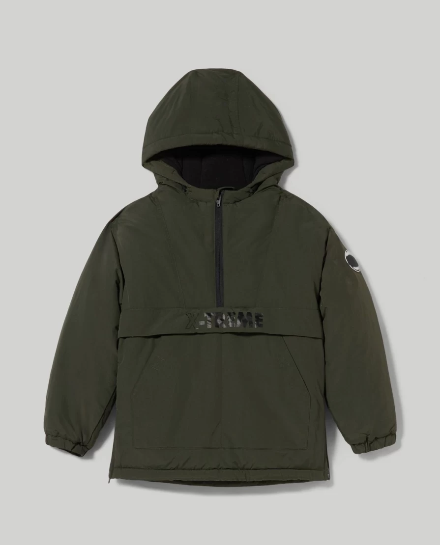 Blukids Youth Hooded Jacket with Adjustable Drawstring for Boys