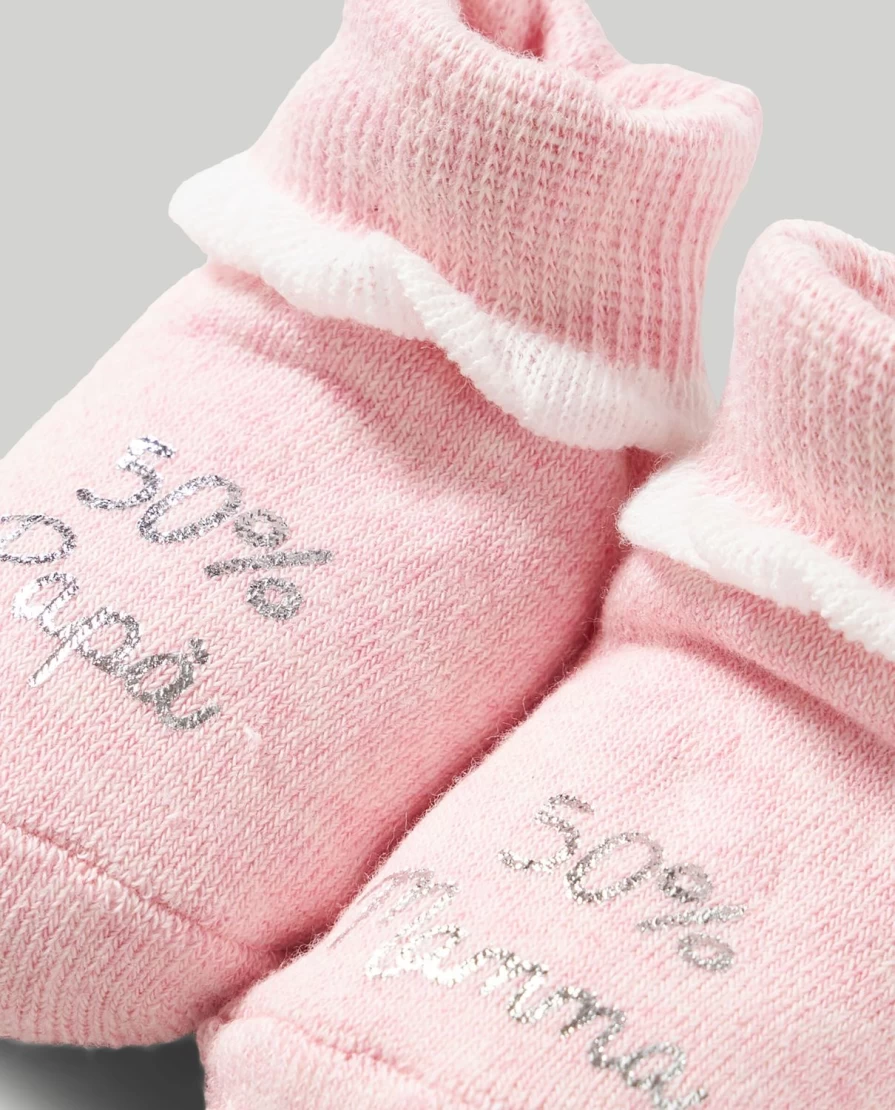 Blukids Baby Mercerized Cotton Socks - Soft & Breathable for Newborns & Infants