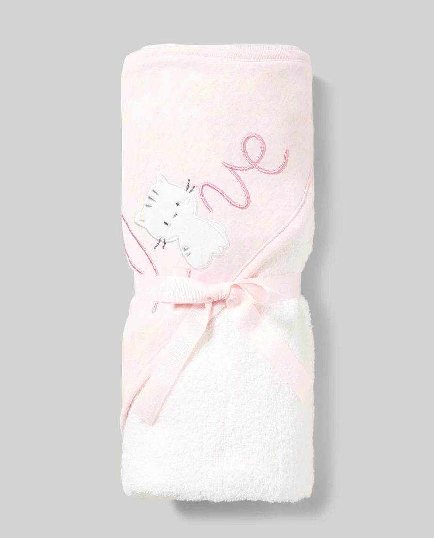 Blukids 100% Cotton Baby Terry Towel for Newborns - Soft and Absorbent Birth Towel for Infants