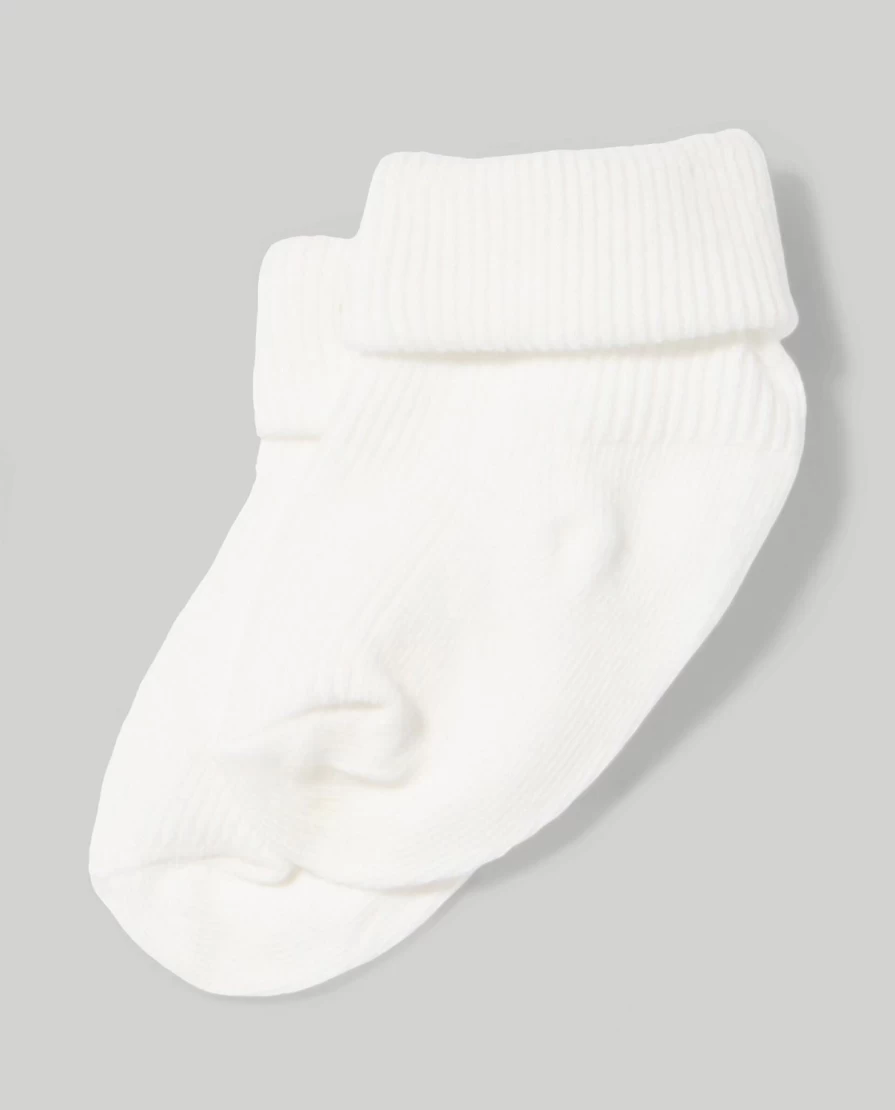 Blukids Newborn Cotton Blend Short Socks for Babies - Soft & Comfortable