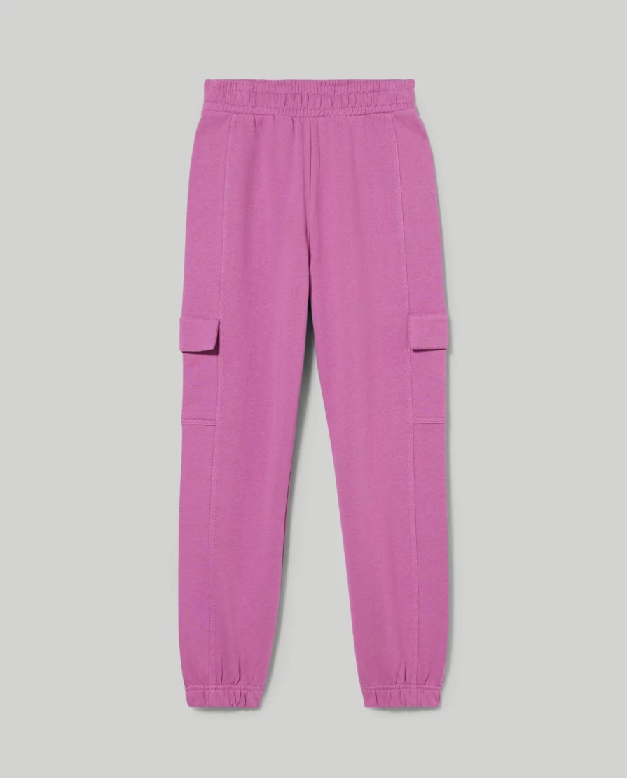 "Blukids Youth Girls' Cotton Sweatshirt & Cargo Pants Set"