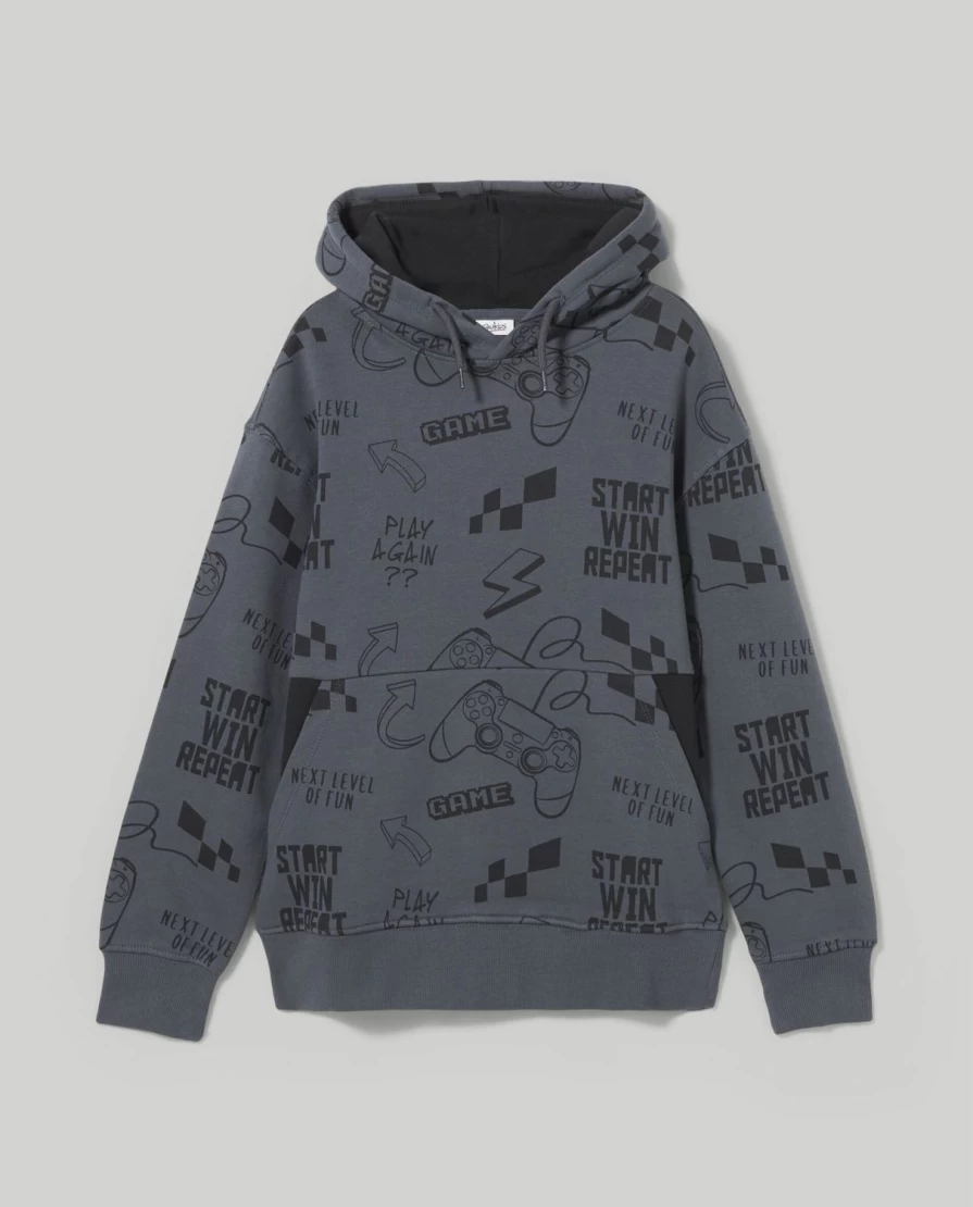 Blukids Youth Boys' Hoodie - Comfortable & Stylish Pullover Sweatshirt for Kids