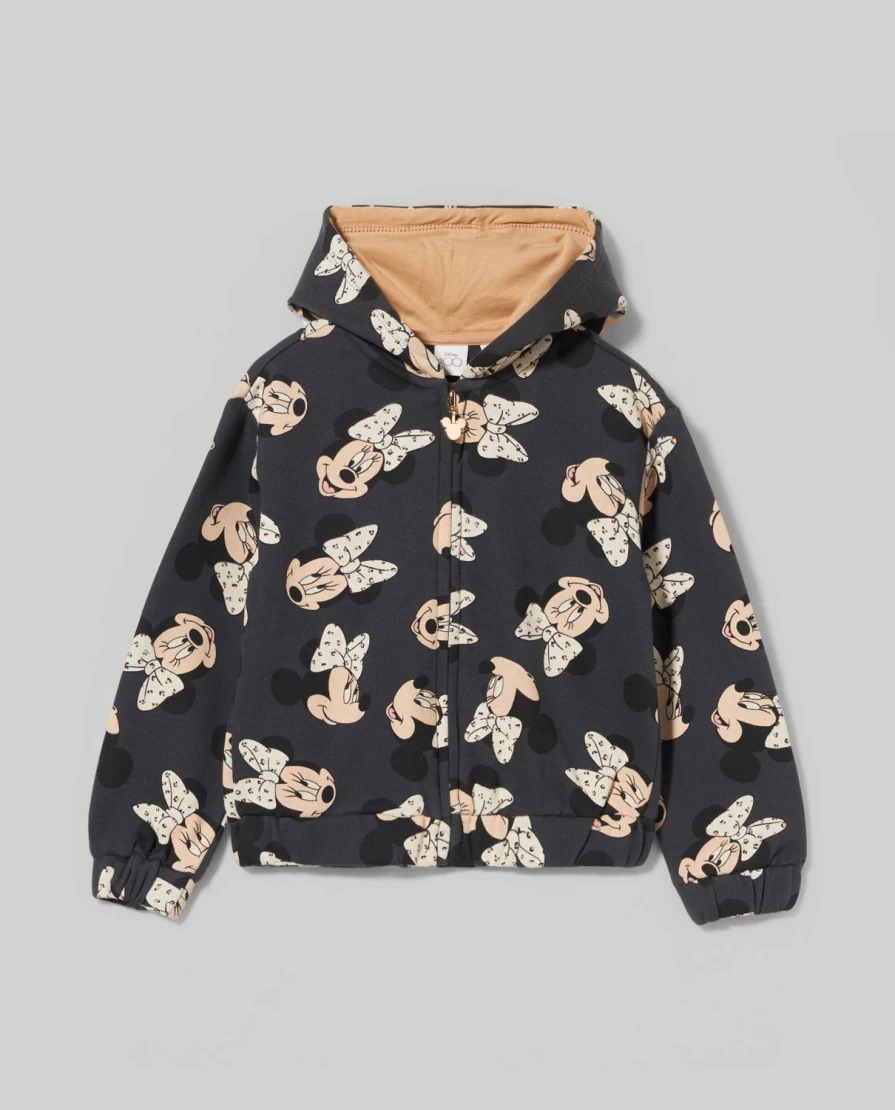Blukids Newborn Baby Girl's Soft Brushed Cotton Hooded Sweatshirt - Cozy & Cute Pullover