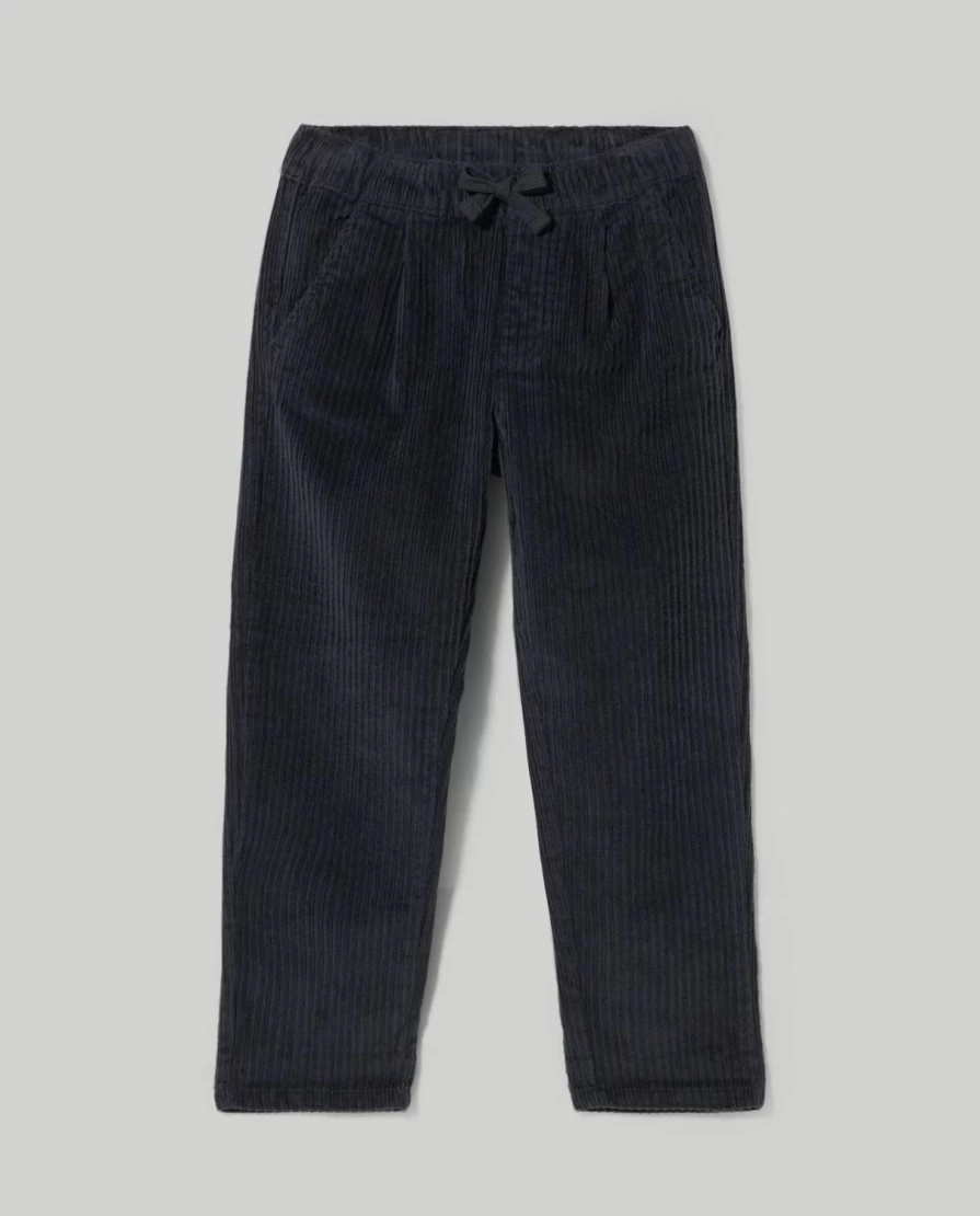 "Blukids Boys' Stretch Cotton Velvet Joggers - Comfortable Kids' Athletic Pants"