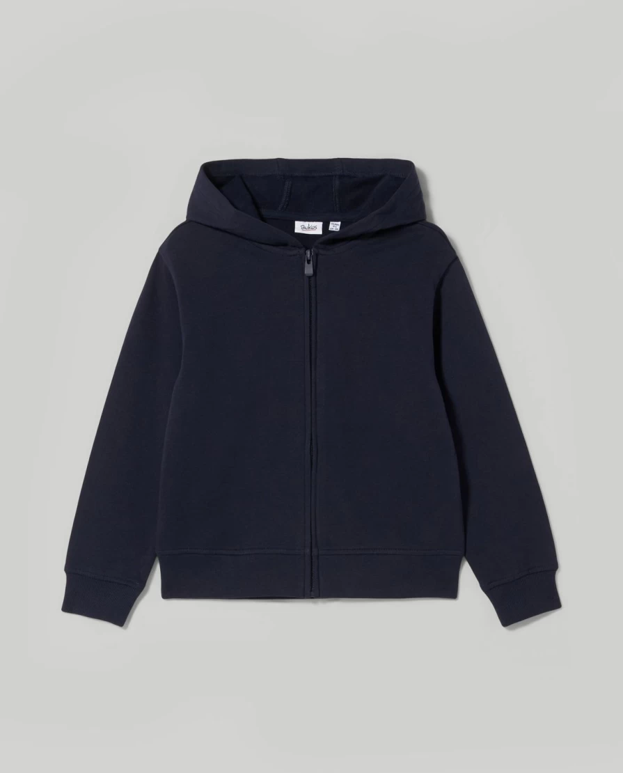 Blukids Children's Zip-Up Hooded Sweatshirt for Boys & Girls