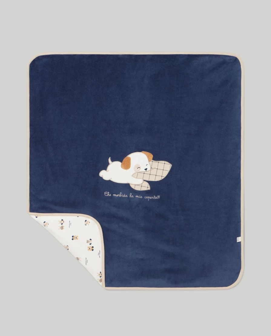 Blukids Soft Padded Chenille Baby Blanket for Newborns and Infants