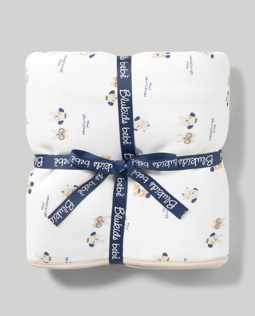 Blukids Soft Padded Chenille Baby Blanket for Newborns and Infants