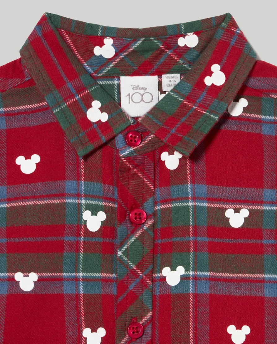 Blukids Boys' Pure Cotton Flannel Shirt - Soft & Comfortable Children's Top