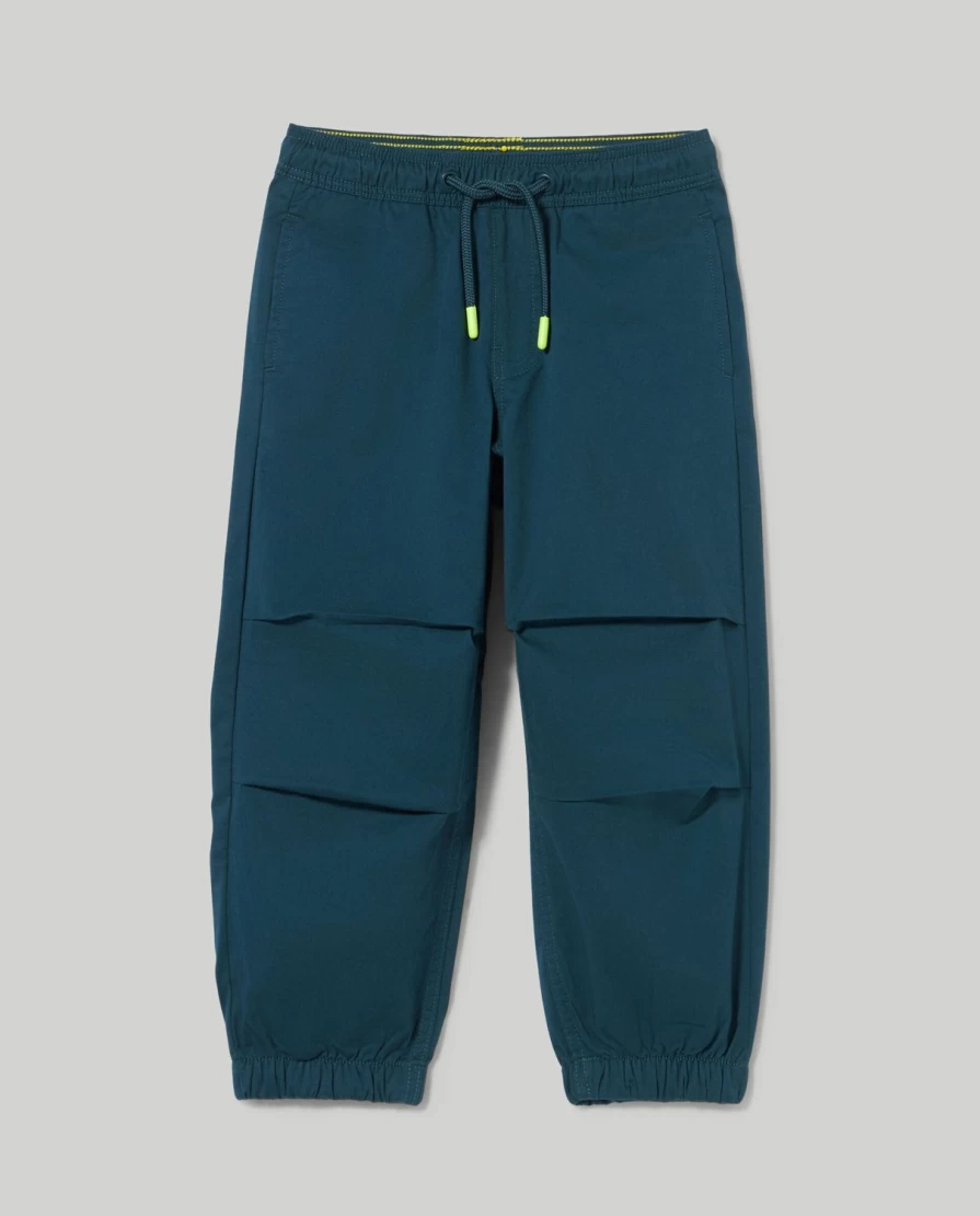 Blukids Kids Parachute Pants - Comfortable & Durable Children's Cargo Joggers for Active Play