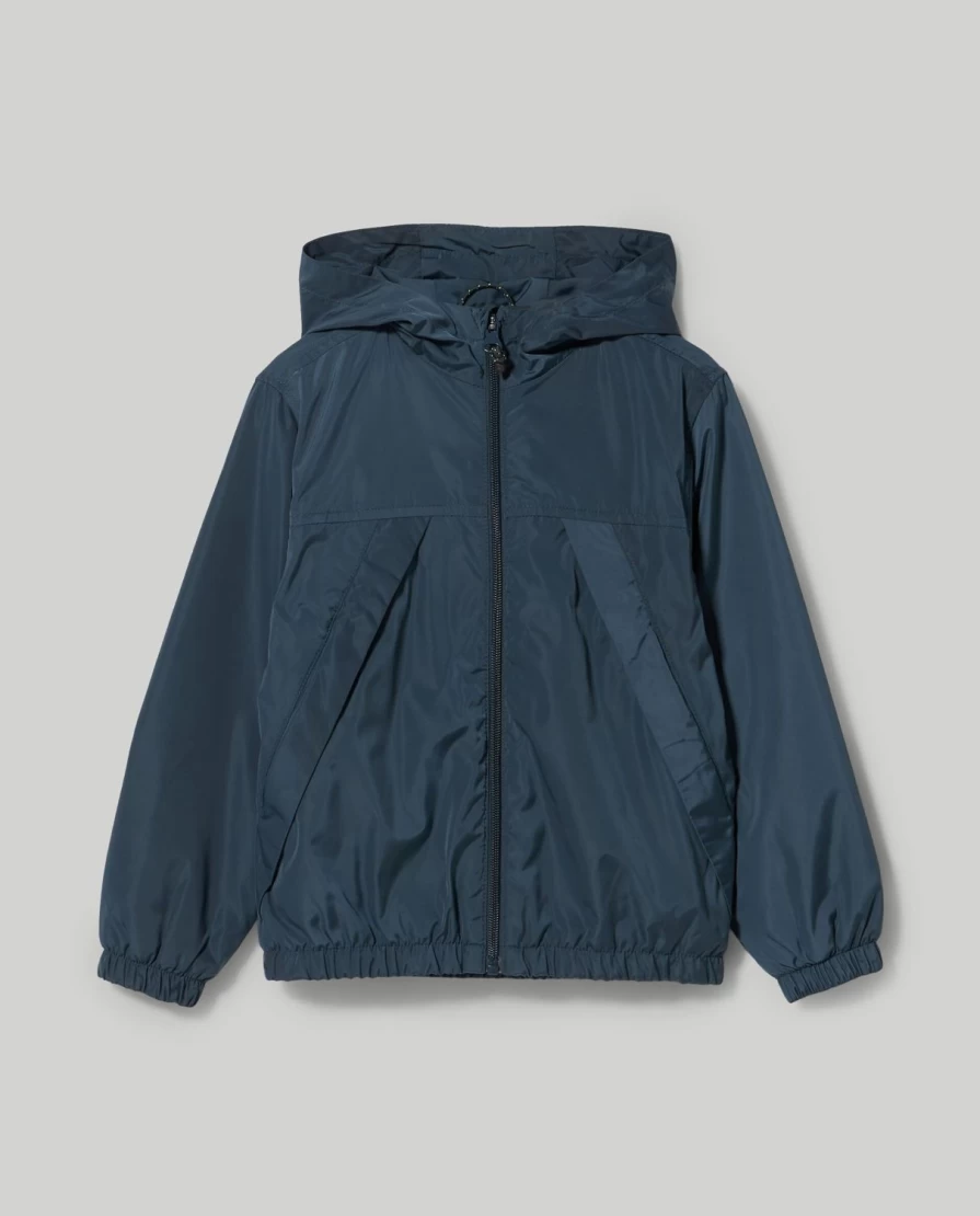 Blukids Kids Windproof Jacket with Soft Jersey Lining for Comfort and Warmth