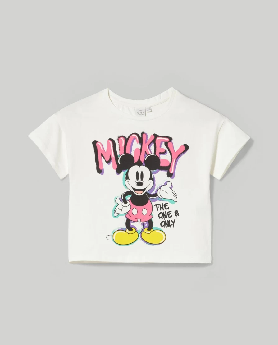 Blukids Youth Stretch Cotton Cropped Fit T-Shirt for Girls