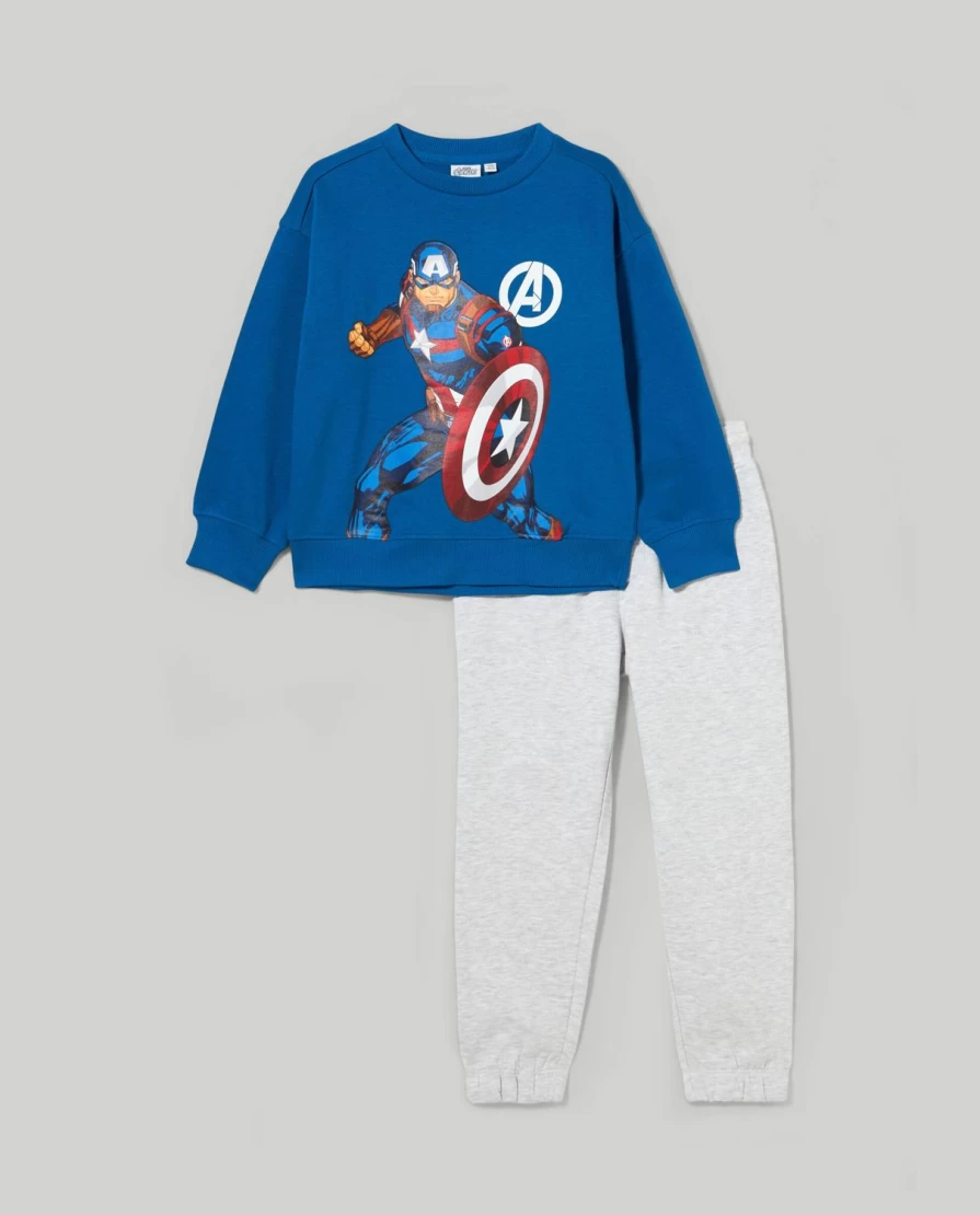 "Blukids Avengers Themed Jogging Set for Kids - Boys & Girls Running Outfit"