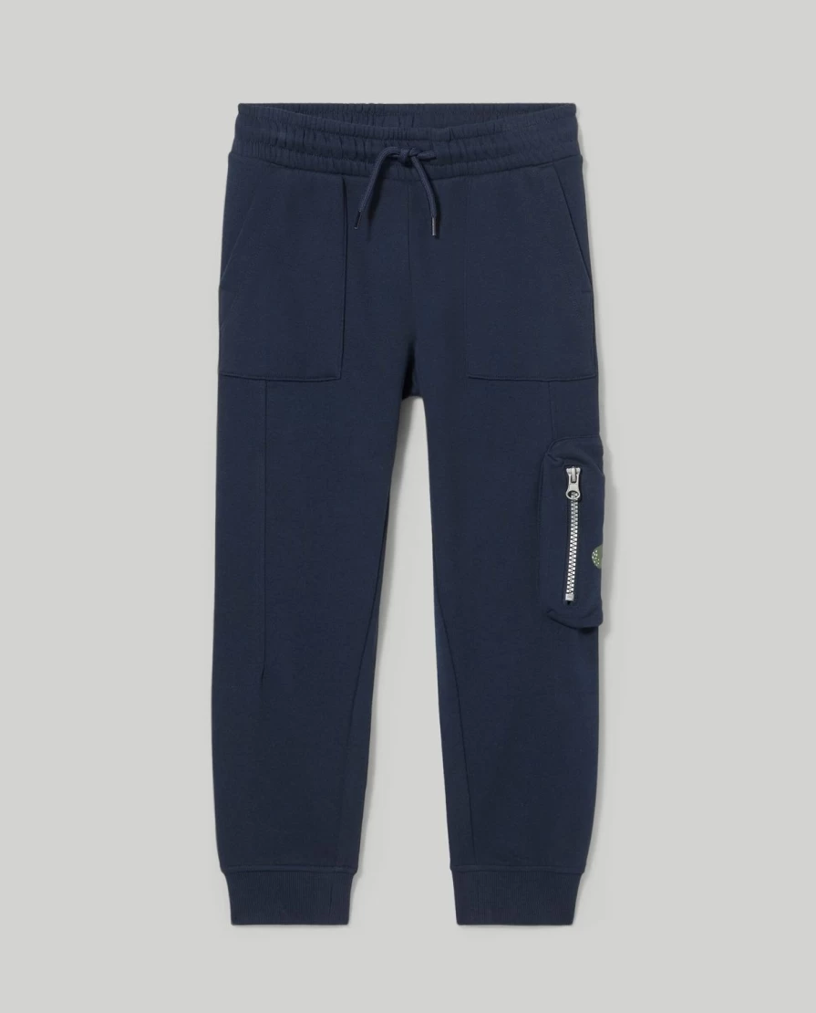 Blukids Boys' Comfortable Pure Cotton Jogger Pants for Active Children