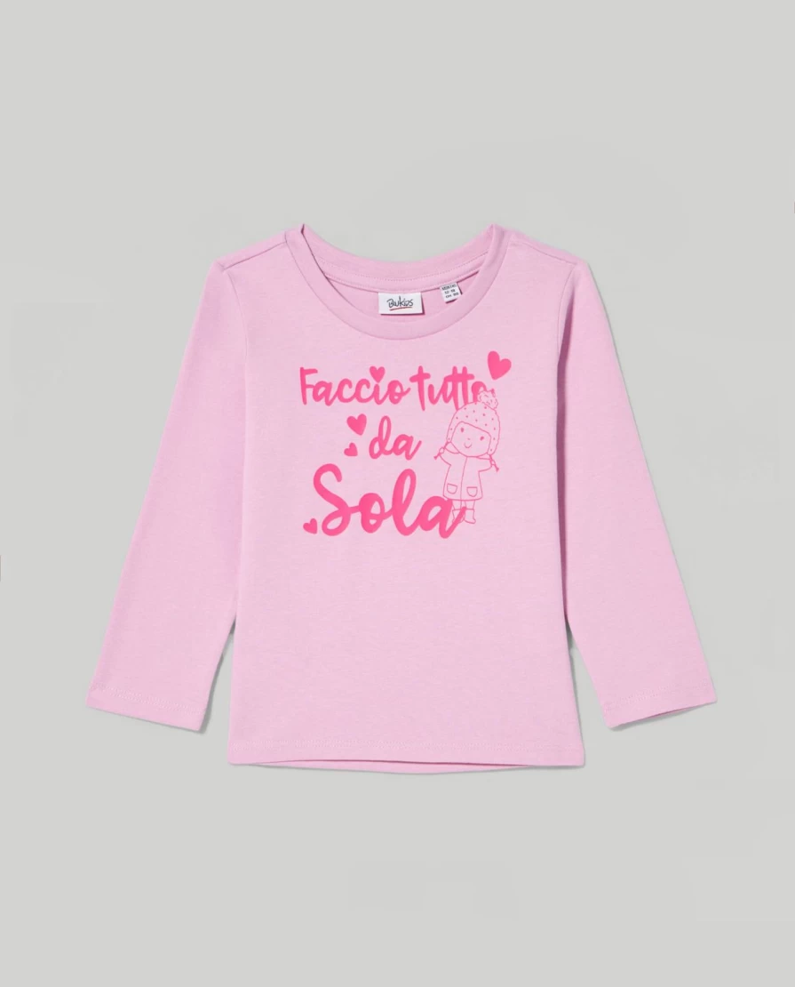 Blukids Newborn Baby Girl Soft Cotton Long Sleeve T-Shirt