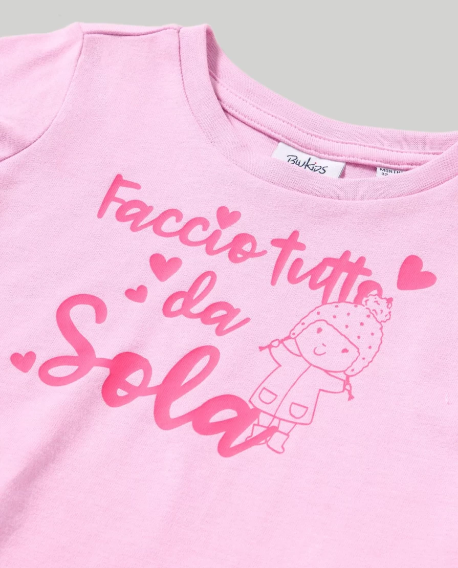 Blukids Newborn Baby Girl Soft Cotton Long Sleeve T-Shirt