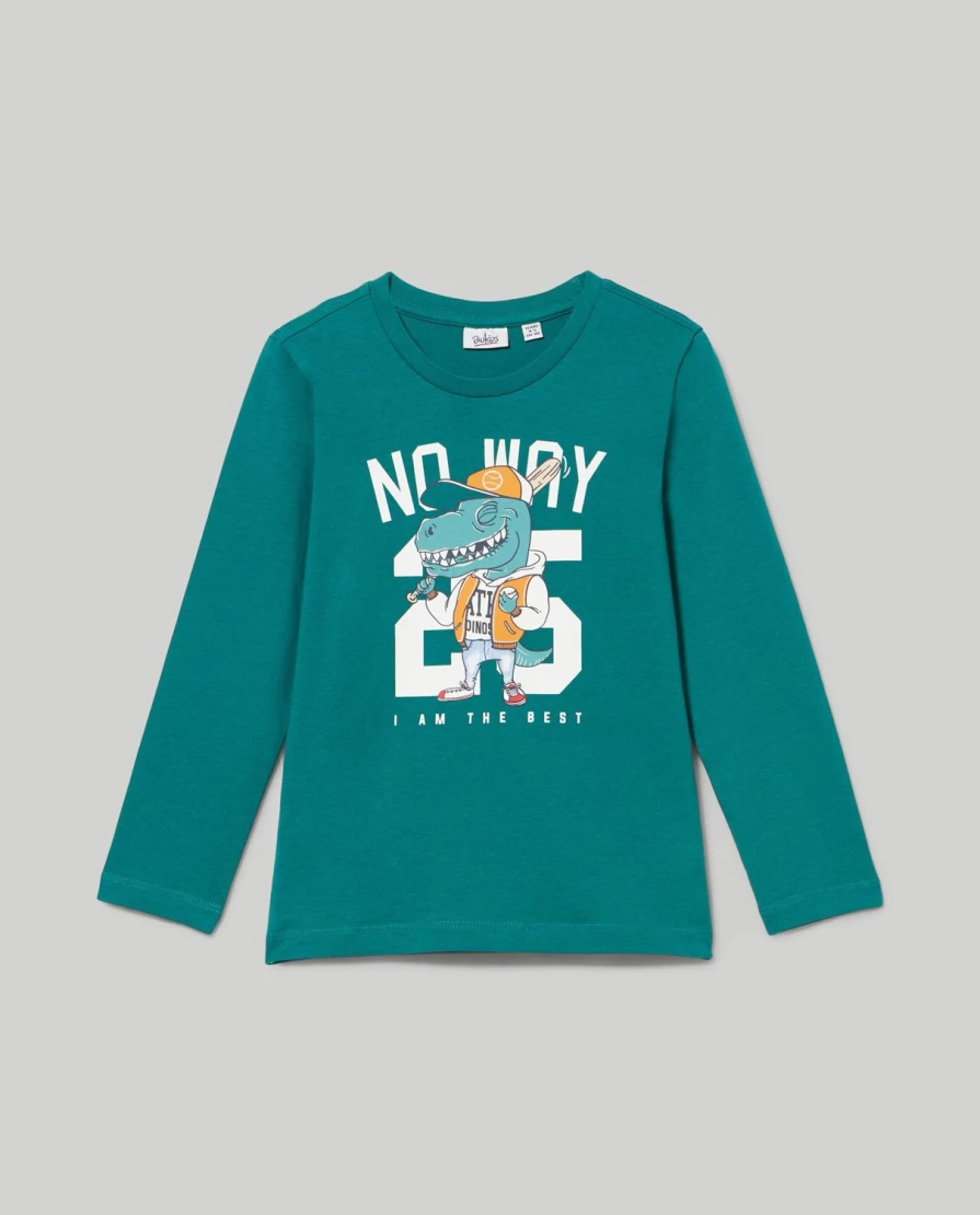 "Blukids Boys' 100% Pure Cotton Comfortable T-Shirt for Children"