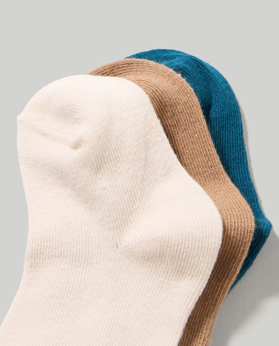 "Blukids 3-Pack Newborn Baby Long Socks – Soft & Comfortable"